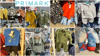 Primark newborn baby boys clothes new collection - October 2023