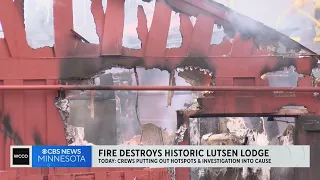 Investigators sifting through wreckage of Lutsen Lodge fire