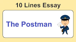 10 Lines on Postman in English || Essay on Postman in English || Postman Essay Writing
