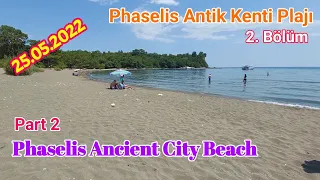 Phaselis Antik Kenti Plajı/ Phaselis Ancient City Beach/ Karavan Gezisi/ Caravan Trips