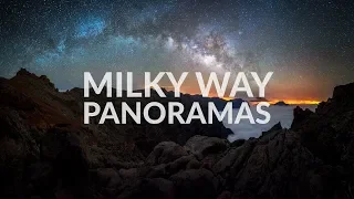 Milky Way Panoramas in La Palma, Spain