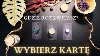 W jakiej dziedzinie twojego życia rozkwitniesz? ✨ Wybierz kartę