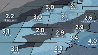 Metro Detroit weather forecast Jan. 22, 2023 -- 6 p.m. Update