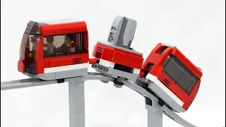 Motorized LEGO Roller Coaster Train