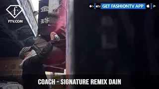 Coach Signature Remix Dain Female Face Use Your Imagination | FashionTV | FTV