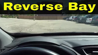 Reverse Bay Parking Using The 45 Degree Method-Driving Lesson