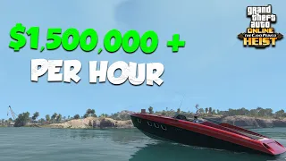 HOW TO MAKE $1,500,000 PER HOUR SOLO in GTA ONLINE | Cayo Perico - Rags to Riches Solo Bonus Episode