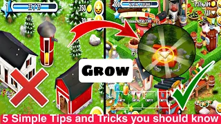 Hay Day Tips and Tricks for Beginners || 5 Simple tips to grow in Hay Day