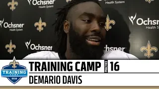 Demario Davis | Post-Practice Presser | Practice #16 | 2018 Training Camp