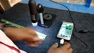 DIGITAL MICROSCOPE  TO ANDROID  PHONE