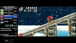 Sonic Advance speedrun - Knuckles - 14:38