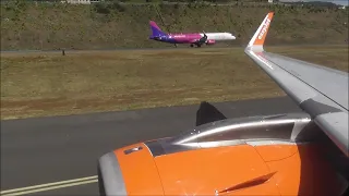 EasyJet Airbus A320NEO (NEO Livery) Funchal to Bristol *High power takeoff