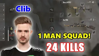 Team Liquid Clib - 24 KILLS - 1 MAN SQUAD! - Beryl M762 + Kar98k - PUBG