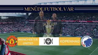 İNANILMAZ MAÇ SONU..Menüde Manchester United - Kopenhag Maçı (Ekim 2023) - Vlog