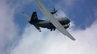 The C-27J Spartan CRAZY LANDING - Farnborough International Airshow 2010