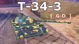 T-34-3 - 2 Kills • 5,6K DMG • WoT Blitz