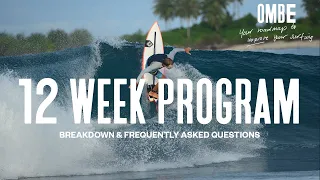 12 WEEK ACCELERATED SURFING PROGRAM BREAKDOWN