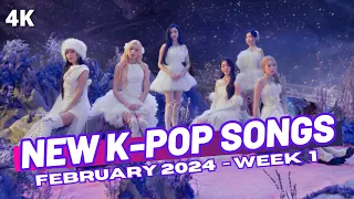 NEW K-POP SONGS | FEBRUARY 2024 (WEEK 1)