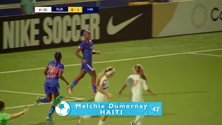 Concacaf Womens Under-17 Championship 2018: Puerto Rico vs Haiti Highlights