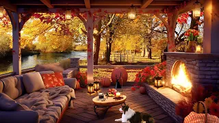 " Cozy Autumn Fireplace Ambience " By Dreamy Ambience, Beautiful Relaxing Music for Weekend