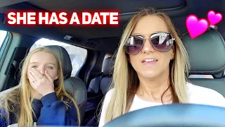 SHE HAS A DATE | BROKE OUT IN A RASH | Family 5 Vlogs