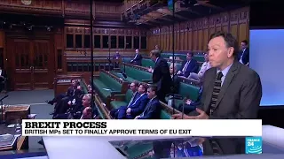 Suspense of Brexit disappears as British MPs prepare to approve terms of the UK's exit