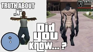 GTA San Andreas Secrets and Facts 13