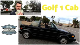 Vlog #252 "Golf 1 Cab, la plus petite caisse qu'on a acheté aux US!" #vw #golf