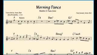 Morning Dance (Spyro Gyra), Solo Transcription | Free Download