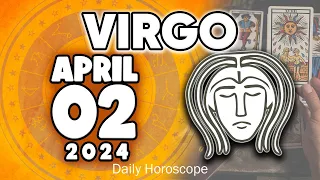 𝐕𝐢𝐫𝐠𝐨 ♍ ❌𝐖𝐀𝐑𝐍𝐈𝐍𝐆❌ 𝐆𝐎𝐃 𝐖𝐀𝐑𝐍𝐒 𝐘𝐎𝐔 😨 𝐇𝐨𝐫𝐨𝐬𝐜𝐨𝐩𝐞 𝐟𝐨𝐫 𝐭𝐨𝐝𝐚𝐲 APRIL 2 𝟐𝟎𝟐𝟒 🔮#horoscope #new #tarot #zodiac