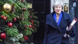 Theresa May takes questions in parliament for last time before holiday break