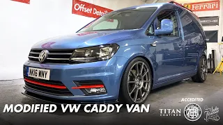 CUSTOM VW CADDY VAN & TITAN COATINGS OFFSET DETAILING ESSEX