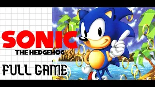 Sonic The Hedgehog - Longplay [Sega Master System]