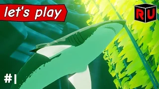 Swimming with Sharks! | Let's play ABZU playthrough ep 1 (PC gameplay)