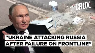 Russia "Downs 58 Drones" As Putin Links Ukraine Attacks On Border Regions To Presidential Polls