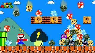 Super Mario Bros. but Random Mushroom Calamity | Game Animation