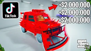 Testing Viral TikTok GTA 5 Online Money Glitches! (Finally We Found One!)