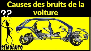 Les causes possibles d'entendre des bruits de la voiture