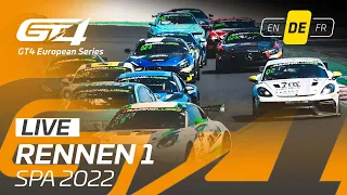 LIVE | Rennen 1 | Spa | GT4 European Series 2022 (Deutsche)