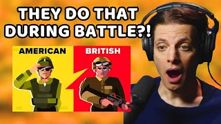 American Reacts to USA vs UK Soldiers