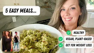 Too Busy To Cook? ✨ Here are MY TOP 5 EASY Vegan, Plant-Based, One-Pot Meals You Should Try