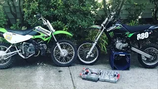 Trading the KLX 110 for a KX 65 on Craigslist