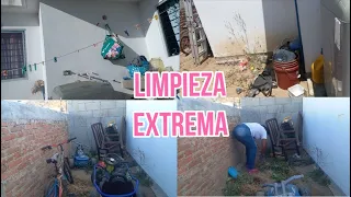 LIMPIEZA EXTREMA|lave mi patio y área de lavado 🧽motívate y actívate conmigo.💯☑️ #limpieza #motivate