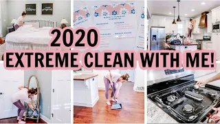 2020 EXTREME CLEAN WITH ME | ULTIMATE CLEANING MOTIVATION! | Amy Darley