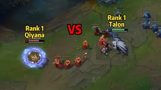 Rank 1 Talon: He Found Beifeng Qiyana in Super Server!