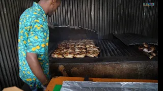 THE BEST JERK CHICKEN I've had so far is at Scotchies in Mobay!