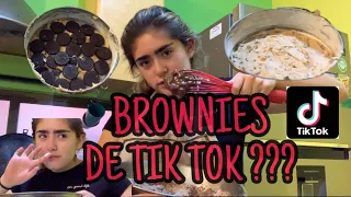 HACIENDO LOS BROWNIES DE TIK TOK?!!!