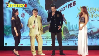 UNCUT | Jackie Chan in India to promote his film KUNGFU YOGA | Sonu Sood, Disha Patani, Amyra | 01