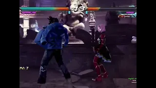 Is this Hwoarang trolling or just Godmode? by BTS_J1N_