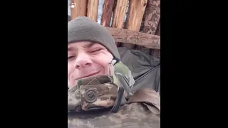 Ukraine Soldier what a bird 🐦